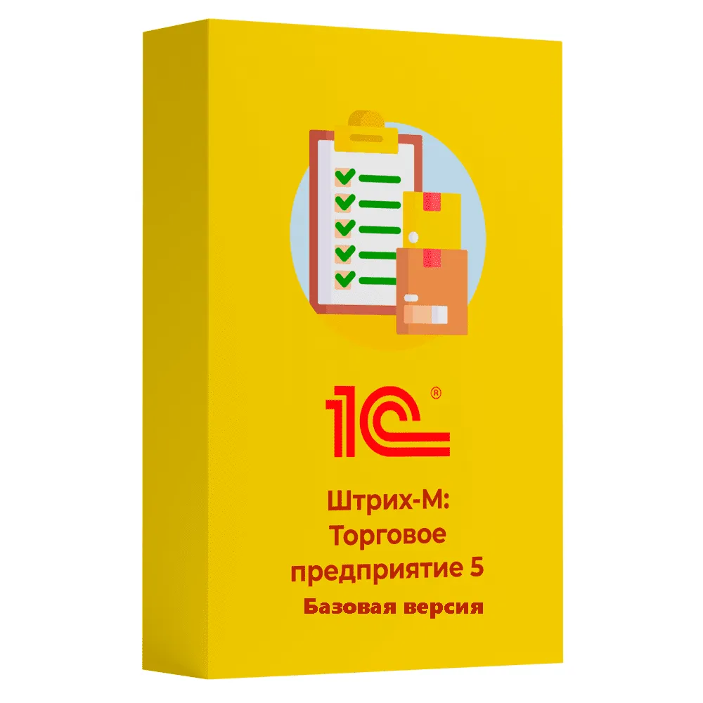 картинка Штрих-М: Торговое предприятие 5. Базовая версия магазин ККМ.ЦЕНТР являющийся официальным дистрибьютором в России